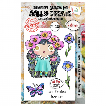 AALL & CREATE Clear Stamps - Her Garden #1285