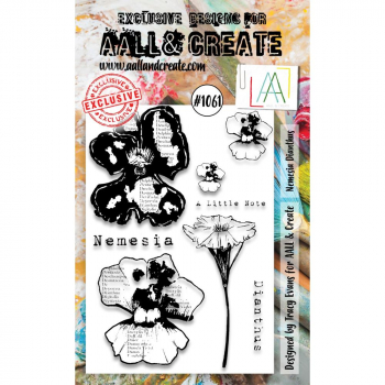 AALL & CREATE Clear Stamps - Nemesia Dianthus #1061