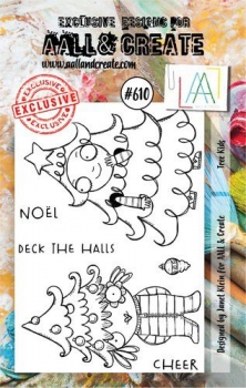 AALL & CREATE Clear Stamps - Tree Kids