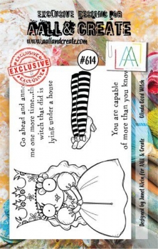 AALL & CREATE Clear Stamps - Glinda Good Witch #614