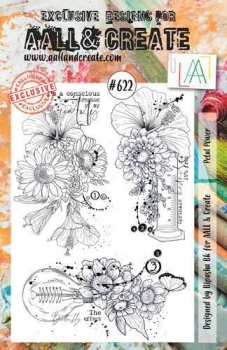 AALL & CREATE Clear Stamps - Petal Power