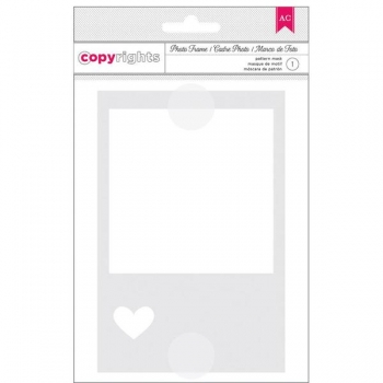 %American Crafts Schablone - Photo Frame%