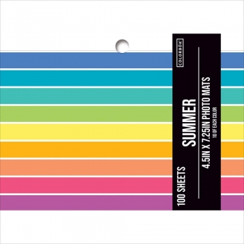 Colorbok Photo Mat 4.5"X7.25" - Summer 