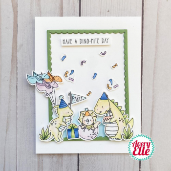Avery Elle Clearstamps - Dino-mite Day