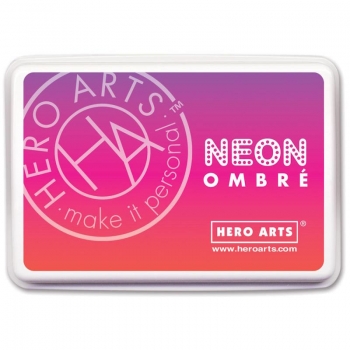 %Hero Arts Ombre Ink Pad - Neon Red to Purple%