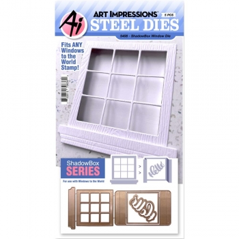 Art Impressions Steel Dies -ShadowBox Window Die