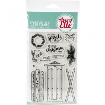 Avery Elle Clearstamps - Alpine Christmas