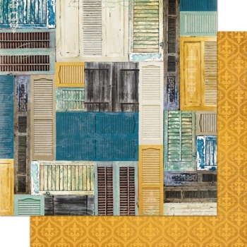 Bo Bunny 12" The Avenues Shutters