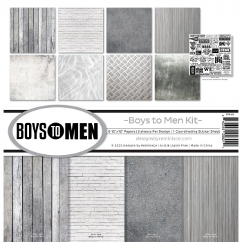 Reminisce - Collection Kit - 12" x 12" - Boys to Men