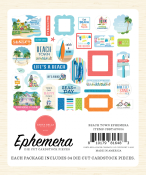 Carta Bella Ephemera - Beach Town