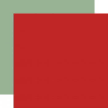 Carta Bella - Coordinating Solid Paper Pack - 12" x 12" - Christmas Village