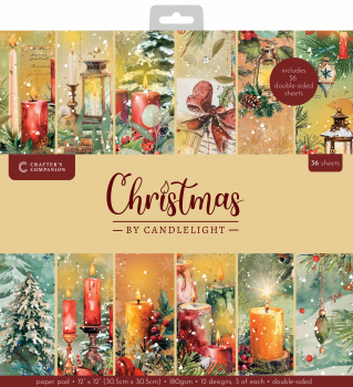 Crafter's Companion - Christmas by Candlelight 12x12 - Paper Set