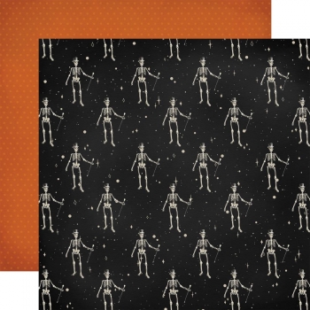 Carta Bella Halloween Market - Skeletons 12" x 12" 