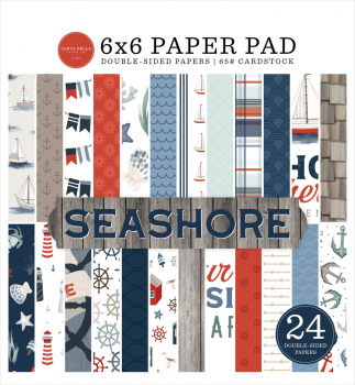 Carta Bella Paper Pack - Seashore - 6" x 6"