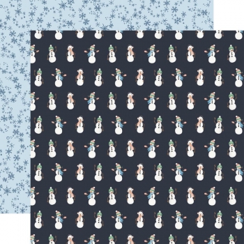 Carta Bella Winter Market - Snowmen 12" x 12" 