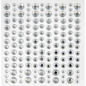 Craft Consortium Essential Adhesive Rhinestone Gems - Clear