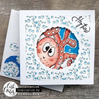 Craft Emotions Clear Stamps - Ocean 8