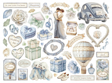 Stamperia - Die Cuts - Timeless