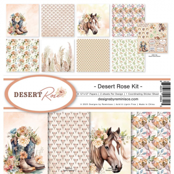 Reminisce - Collection Kit - 12" x 12" - Desert Rose