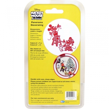 Mickey Mouse & Friends Metall Stanze - Panorama Decorating