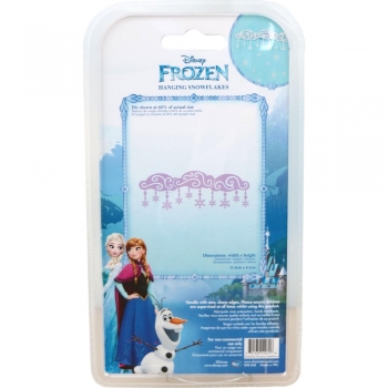 Frozen Metall Stanze - Hanging Snowflakes