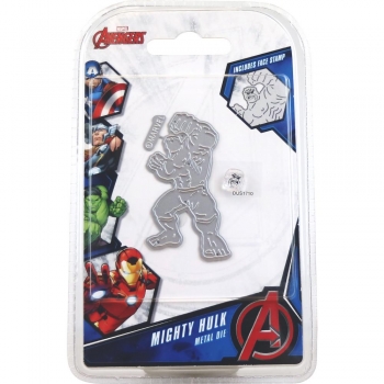 AVENGERS Metall Stanze - Mighty Hulk