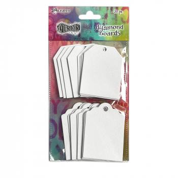 Dylusions - dyamond boards - Tags, Sm - 20 Stk.