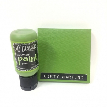 Ranger Dylusions Paint Flip Cap Bottle - Dirty Martini