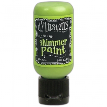 Dylusions Shimmer Paint - Fresh Lime