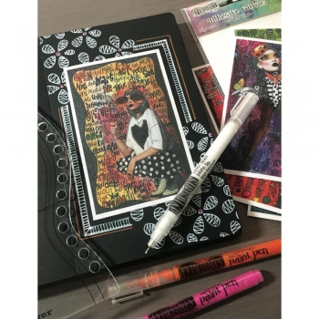 Dylusions - Creative Journal - Schwarz Klein
