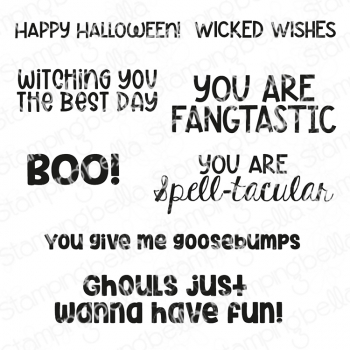 Stampingbella - Wicked Words Sentiment Set