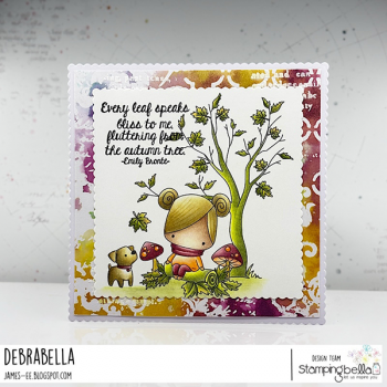 Stampingbella - Little Cutie Autumn in the Woods