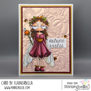 Stampingbella - Oddball Autumn Fairy