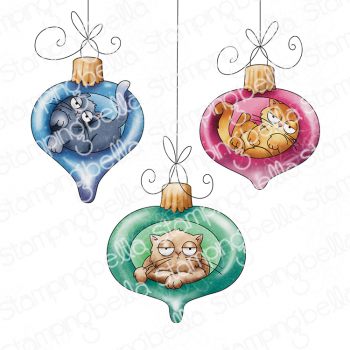 Stampingbella - Oddball Bauble Cats