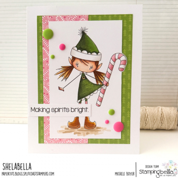 Stampingbella - Whimsabella Christmas Elf Hollybelle