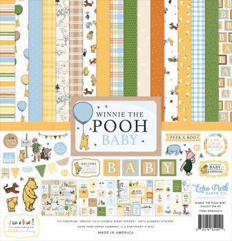 Echo Park - Collection Kit - 12" x 12" - Winnie the Pooh Baby