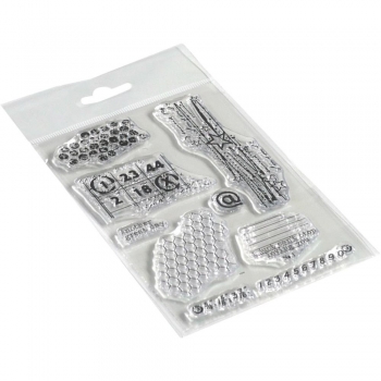 Elisabeth Craft Design - Planner Essentials Stamps - Background Stamps 1