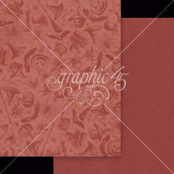 graphic 45 8,5" x 11" Paper Pad - Ghostly Greetings