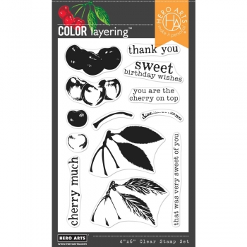 Hero Arts Clearstamps - Color Layering Cherries