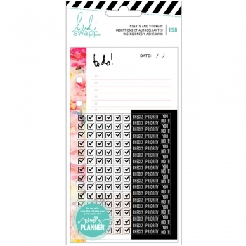 Heidi Swapp Inserts and Stickers To Do - 158 Stk.