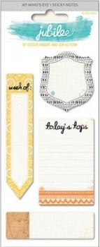 Jubilee - Tangerine Fantastic Sticky Notes 