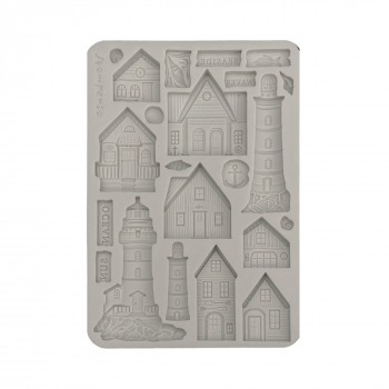 Stamperia - Silicone Mould - Houses and Lighthouse 