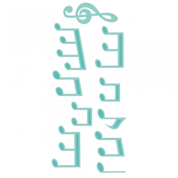 Kaisercraft Decorative Die - Music Notes