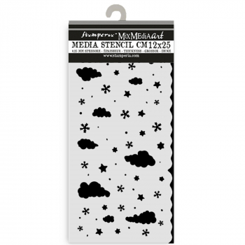 Stamperia Stencil - Clouds