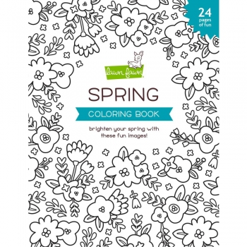 Lawn Fawn Coloring Book - Spring