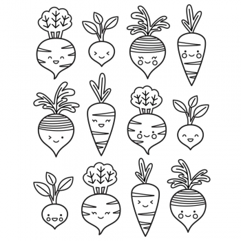 Lawn Fawn Coloring Book - Spring
