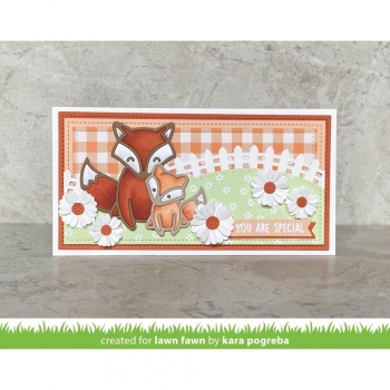 Lawn Fawn Die - Foxy Family