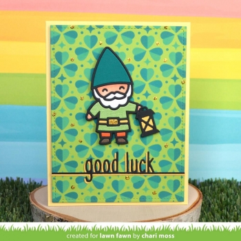 Lawn Fawn - 6" x 6" Schablonen - Clover Background Stencils
