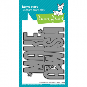 Lawn Fawn Die - Giant Make a Wish