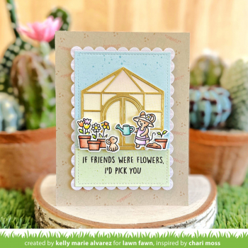 Lawn Fawn Clear Stamps - Garden Mouse